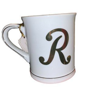 I. Godinger & Co. Coffee Mug Golden Charm Monogram